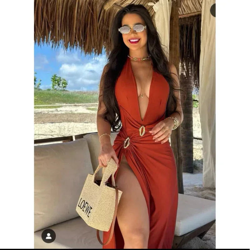 conjunto feminino saia e Body moda praia sexi sensual