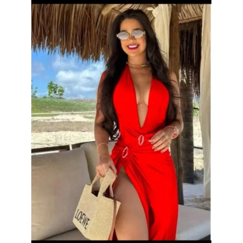 conjunto feminino saia e Body moda praia sexi sensual